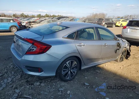 2018 Honda Civic Ex z USA, uszkodzony, nr VIN JHMFC1F41JX028706